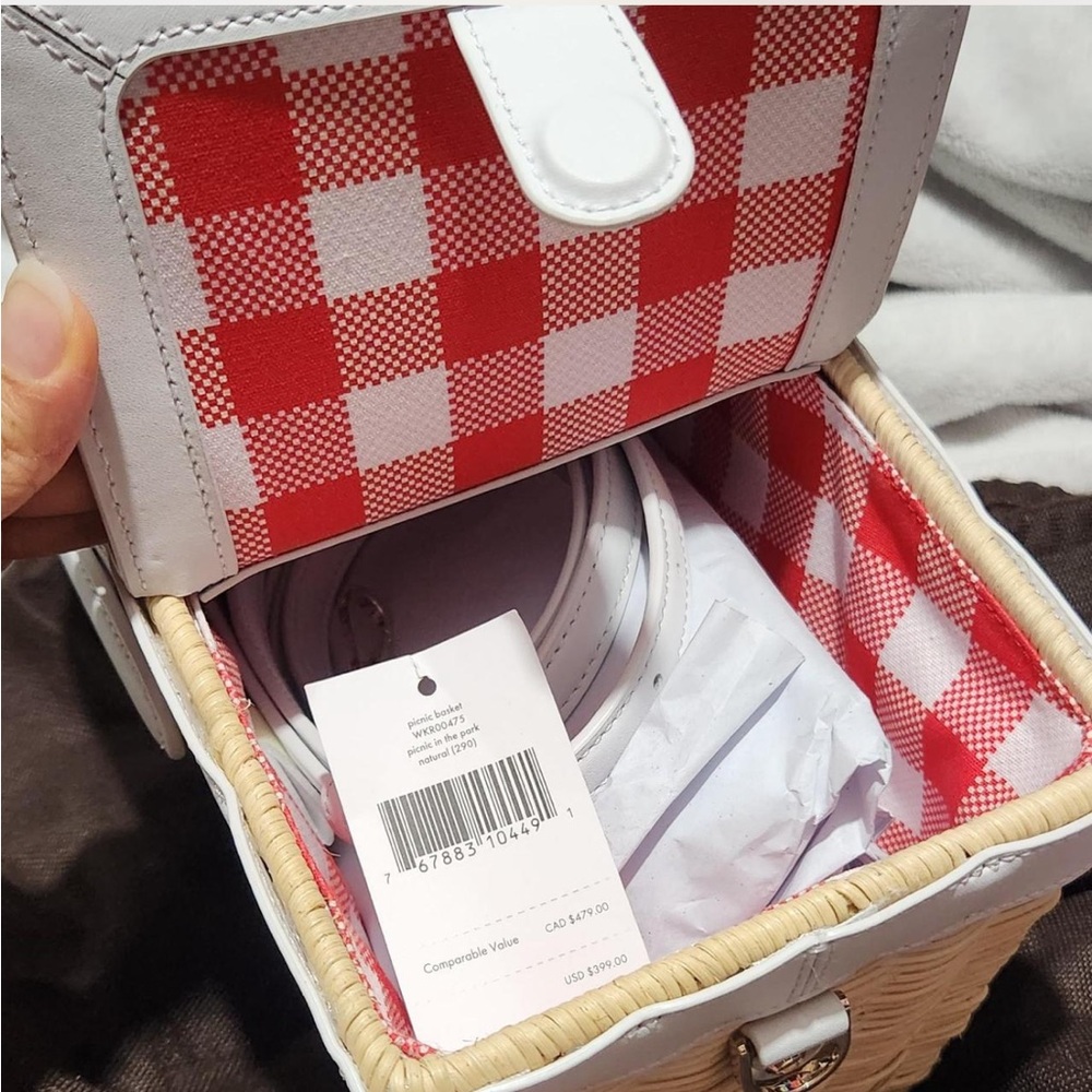 Kate Spade Picnic in the Park Basket Bag - Picture 5 of 5